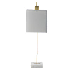 9x14.3x25.2" Metal Table Lamp