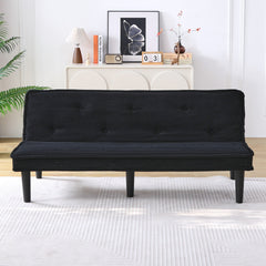 This 66-inch corduroy sofa bed can flexibly adapt to the living room, apartment and bedroom, and it can switch between the two comfortable forms.
