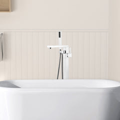 Freestanding Bathtub Faucet with Hand Shower