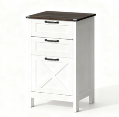 Modern Style File Cabinet with 3 Drawers,Office Storage Cabinet for A4,For Home and Office