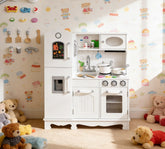 Wooden Kitchenette,Kids Kitchen Playset