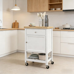 Mobile Kitchen Island,Rolling Kitchen Cart