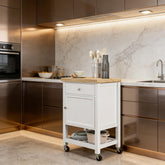 Mobile Kitchen Island,Rolling Kitchen Cart