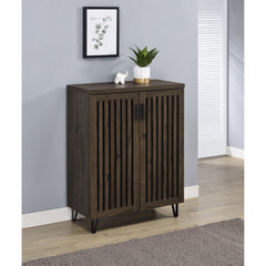Clackamas Smoked Oak 2-door Storage Cabinet