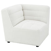 Bonnie Natural Upholstered Corner Chair