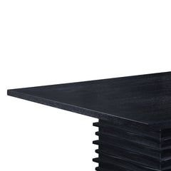 Giannis Contemporary Pedestal Counter-Height Dining Table