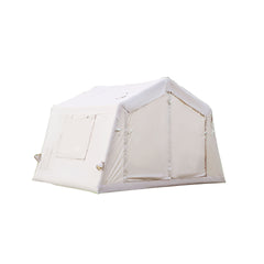 8 m ² Inflatable Tents for Camping, Blow Up Tent with Hand Pump, Easy Setup InflatableTent 4 Season Tent, Waterproof Oxford Air Glamping Tents for Camping Adult 4/6/8 Person
