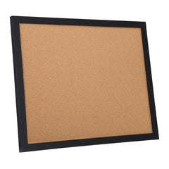 Cork Board, 36x24 inches Bulletin Board with MDF Sticker Frame, Vision Board Includes 10 Pushpins, for Display and Decoration in Office Home and School