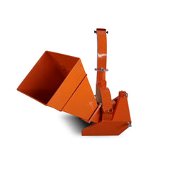 4-Inch PTO 3-Point Wood Chipper/Crusher/Shredder Attachment (with PTO Shaft) for Tractors Under 45 HP, Model BX42S