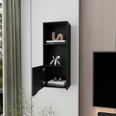 Wenge Wall Cabinet with One Door