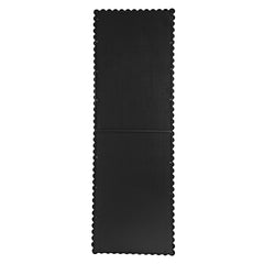 23" x 72" Full Length Mirror with Metal Beaded Frame, Rectangular Oversized Mirror for Living Room Bedroom, Black