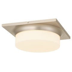 13-in Brushed Nickel LED Flush Mount