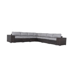 Complete Outdoor Lounge Set with Cushions – No Assembly Required