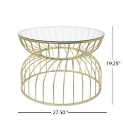 Golden Coffee Table