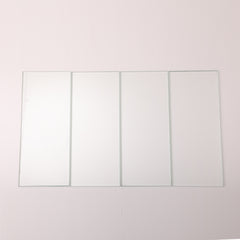 Glass Wind Gurad Square Glass Windshield For Square Fire Table