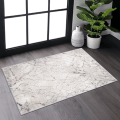 MARFI Collection 2X3 Multi / Contemporary Doormat Rug