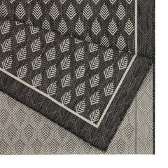 Sunshine GC_HAR2008 Anthracite 7 ft. 10 in. x 10 ft. 3 in. Indoor/Outdoor Area Rug