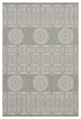 Sunshine GC_HAR2024 Silver 5 ft. 3 in. x 7 ft. 3 in. Indoor/Outdoor Area Rug
