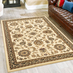 Classic GC_VIN5011 Cream 5 ft. 3 in. x 7 ft. 3 in. Area Rug