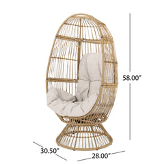 RESEDA SWIVEL PATIO EGG CHAIR