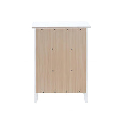 Daniel G0090-N 3 Drawer Nightstand White