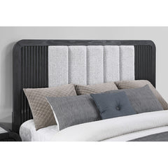 Beverly Black and White King Bed