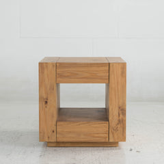 Harlan Oak Finish End Table