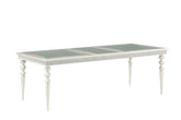 Maverick Platinum Finish Dining Table