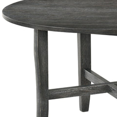Kendric Rustic Gray Finish Dining Table