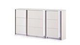 Fabio Contemporary Style 6-Drawer Dresser Made with Diamond-Patterned Side Accents with LED Lighting and Wood in White Finish (INCLUDES DRESSER ONLY) same as G150109123 (NJ inventory)