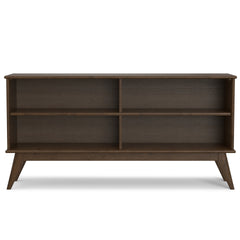 Draper Mid Century Low Bookcase