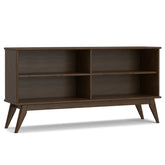 Draper Mid Century Low Bookcase