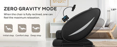 Massage Chair Recliner with Zero Gravity with Full Body Air Pressure