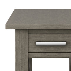 Kitchener - Narrow Side Table - Farmhouse Grey