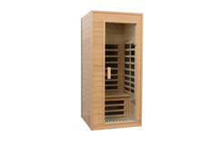 Hemlock One-person far infrared roof embedded indoor sauna room (Left & Right)