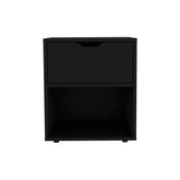 Nightstand Altheimer, Bedroom, Black