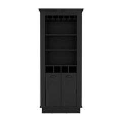 Bar Cabinet Provo, Living Room, Black