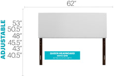 Nova G0113-QHB Queen Bed , WHITE