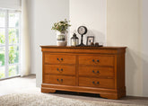 LouisPhillipe G02160-D Dresser , Oak