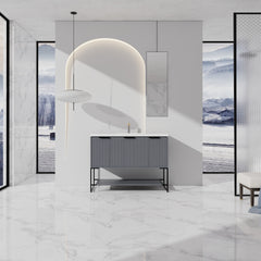 48 Inch Freestanding Bathroom Vanity With Resin Basin,48x18 (W99951397)