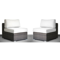 LSI 4-Person Rattan Patio Lounge Set with premium Cushions – No Assembly Required