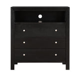 Burlington G2450-TV Media Chest , Black