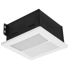 Bathroom Exhaust Fan, 80 CFM Bathroom Vent, Low-Noise, Premium Motor Ceiling Fan, Standard 4-inch Duct Interface for Laundry Room, Storage Room, Home Ventilation, White