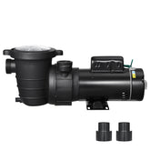 Above Ground Pool Pump 2HP/0.44HP Dual Speed Swimming Pool Pump 118 GPM/57 GPM
