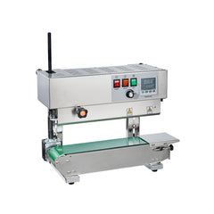 Continuous Bag Band Sealing Machine Vertical Band Sealer Stainless Steel
