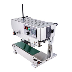 Continuous Bag Band Sealing Machine Vertical Band Sealer Stainless Steel