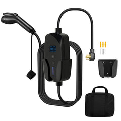 Level 2 EV Charger Portable Charger 32A 240V NEMA 14-50P with 25 ft Cable