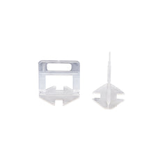 Tile Leveling System Clips, 700-Piece 1/8" Tile Spacers Clips Tile Tools, 3mm Floor Wall Spacer Tiling Tool Set, Tile Installation Tools for Professional Ceramic Tile and Stone Installation