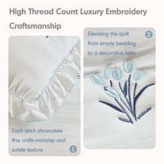 3-Piece Full/Queen Quilt Mini Set