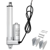 12V Linear Actuator, 4 Inch IP65 Waterproof Linear Actuator, 675lbs/3000N 0.2"/s Motion Actuators with Mounting Brackets for Outdoor Use